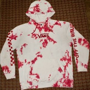 Custom Tie Dye Vans Hoodie